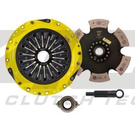 Mb Hdr Act Heavy Duty Race Rigid Pad Clutch Kit With Monoloc